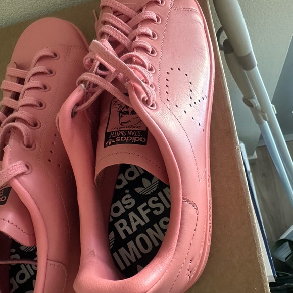 Adidas Raf Simons Pink Stan Smith Shoes